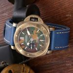 New Copy Panerai Luminor Submersible 47mm watches Bronze Case Camouflage Dial